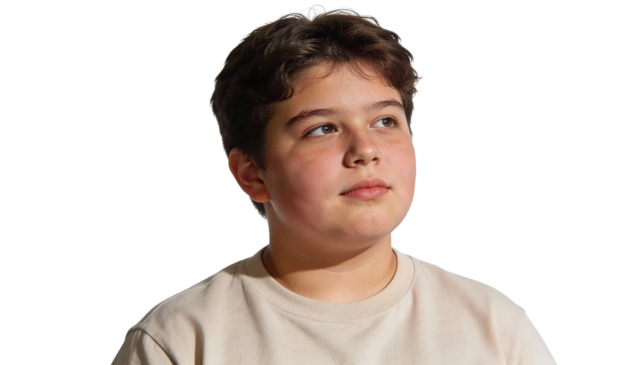 A thoughtful child